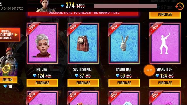 Freefire Mystery Shop 90% off || Full Details || Freefire Mystery Shop 90% off... смотреть онлайн