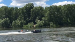 Suzuki 9.9, Mikatsu 9.9 и Mercury 15 л.с. - тестируем на лодке Апачи 3700 НДНД.