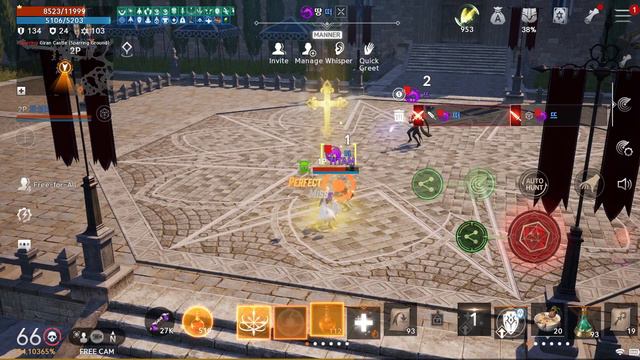 LINEAGE 2M - PVP ARENA 3x1, ORB VS TITAN, ARCHER and ORB! смотреть онлайн