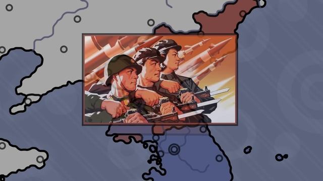 Корейская мясорубка за власть Пхеньяна! Hearts of iron 4 (Cold War Iron Curtain) смотреть онлайн
