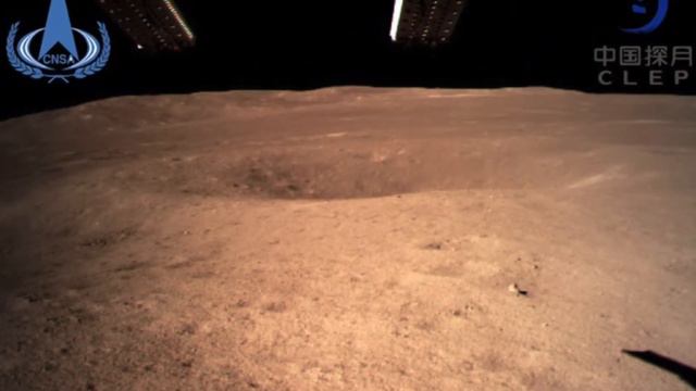 Fantastic far side of the moon panoramic footage смотреть онлайн