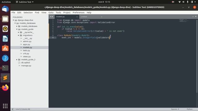 Django Full Course - 1.5 - Models. Field validation смотреть онлайн