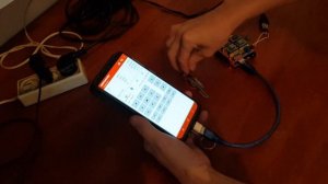 Управление шаговым двигателем с помощью смартфона