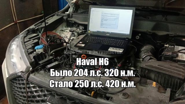 Чип тюнинг Haval H6 от команды Энтузиастов смотреть онлайн