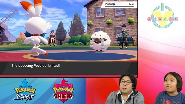 RYAN PLAYS *NEW* POKEMON SWORD AND SHIELD FOR THE FIRST TIME! Let's Play with Ryan's Daddy смотреть онлайн