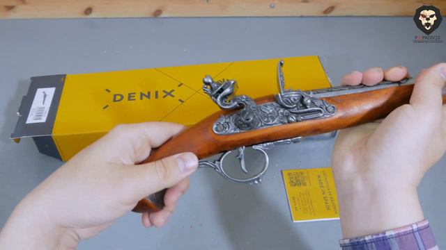 Макет кремниевого пистолета Denix D7/1260G видео обзор 4k смотреть онлайн
