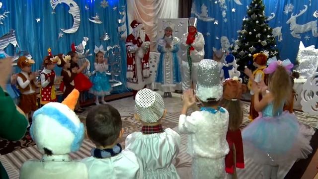 Новогодний утренник дет сад "Колокольчик" гр. № 5 "Подсолнух" смотреть онлайн