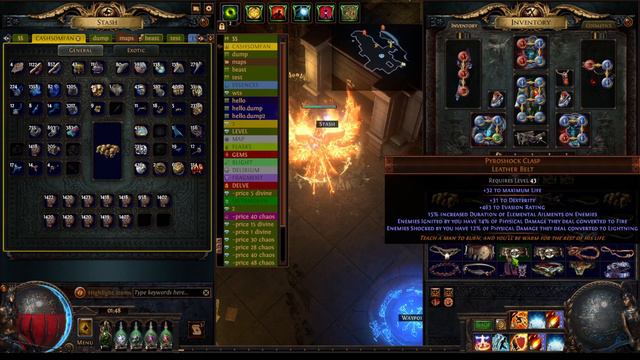 [Path of Exile 3.22] 80000 ancient orbs vs unique belts. RIP HEADHUNTER Part 7/8 смотреть онлайн