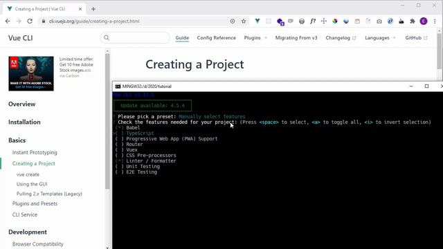 Tutorial Vue CLI Indonesia #3 - Membuat Project смотреть онлайн