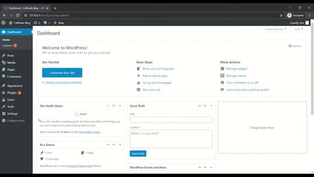 How to access admin dashboard in wordpress in english || admin dashboard in wordpress смотреть онлайн
