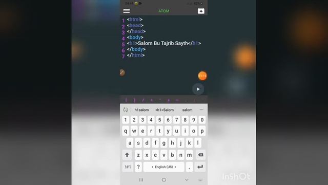 Html Darslari #1 Dars смотреть онлайн