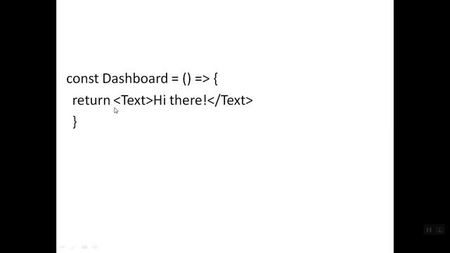 Types of Component in React Native смотреть онлайн