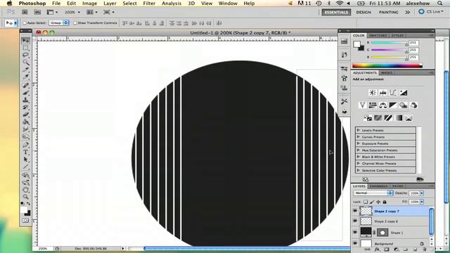 How to Make Pinstripes in Photoshop : Adobe Photoshop Basics смотреть онлайн
