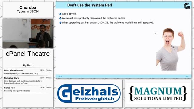 Day 1: cPanel Theatre: Choroba - Types in JSON смотреть онлайн