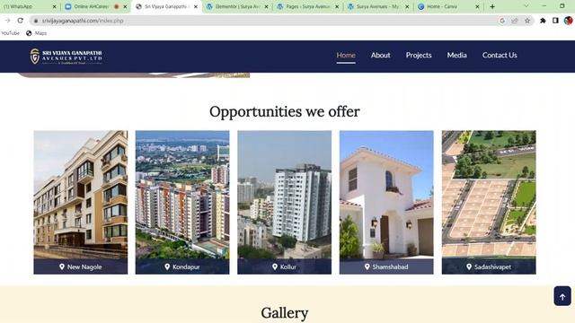 AHCAREER Online Digital Markering Course Domain Wordpress Real Estate Homepage смотреть онлайн