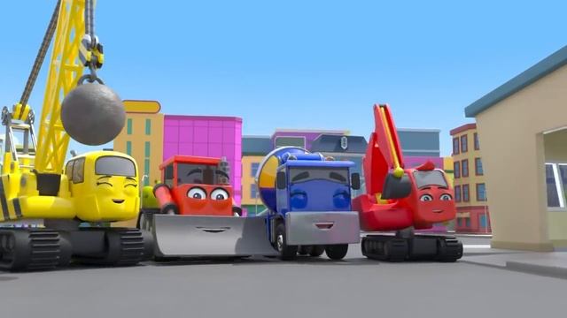 Строительство здания становится беспорядочным - Дигли и Дэйзи | Строительные мультики для детей смотреть онлайн