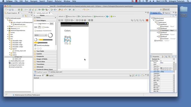 03 12 ScrollView - Android App Development Tutorial Part 03 смотреть онлайн