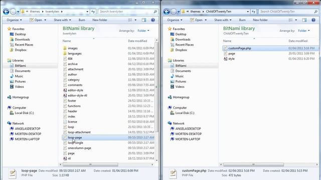 WordPress Tutorial: Custom Page Templates in TwentyTen child themes смотреть онлайн