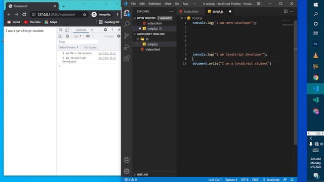 #05. JavaScript Statements || JavaScript Comments | JavaScript Tutorial For Beginners смотреть онлайн