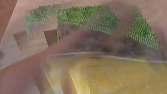 БЗ украшение торта. Трактор на поле колосьев и подсолнуха.