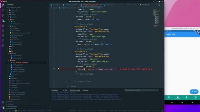 Flutter | Hive | NoSQL | 8.Write To Student Box смотреть онлайн