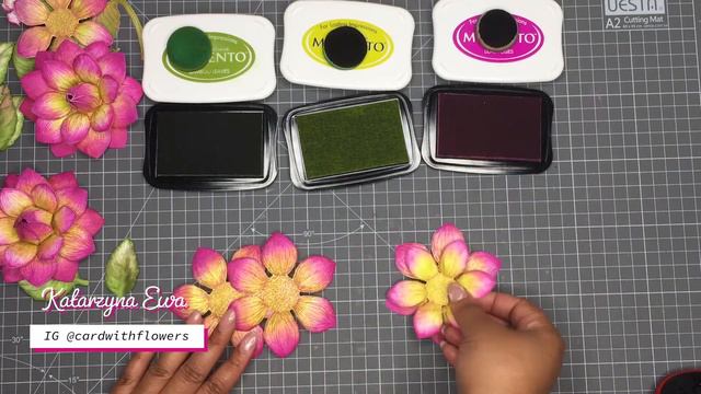 Create Dahlias in Paper - Heartfelt Creations Dazzling Dahlia Collection смотреть онлайн