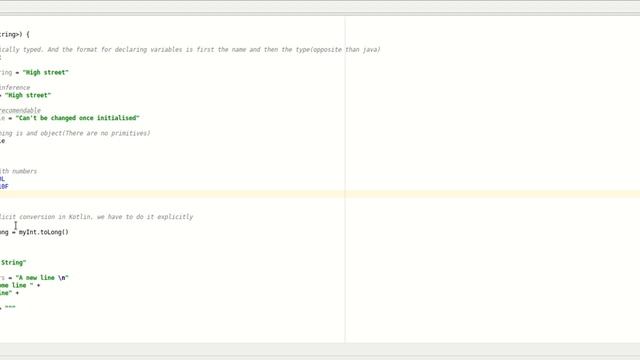 Kotlin: Variables and Values смотреть онлайн