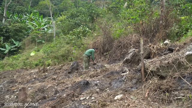 FULL VIDEO : 100 Days Of Survival, Skills, Chasing Wild Goats, Survival Alone