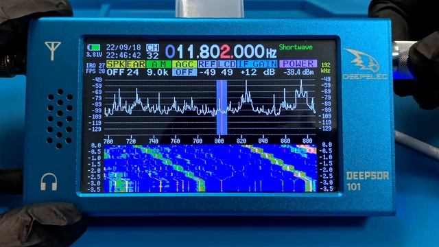 DeepSDR 101 – прием радиоэфира смотреть онлайн
