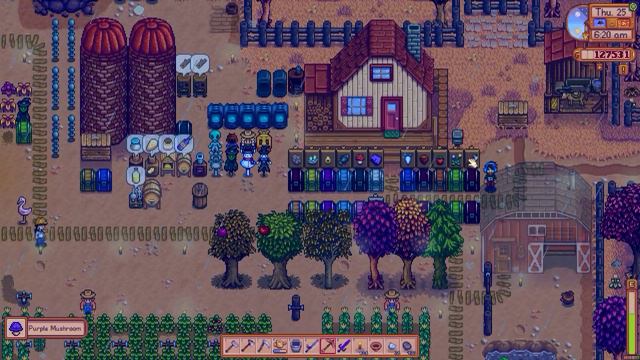 Stardew Valley - Year 2 Autumn Halloween And Winter Completing Misc
