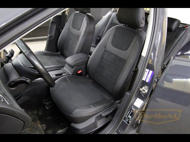 Чехлы для сидений Volkswagen Golf 7 - алькантара смотреть онлайн