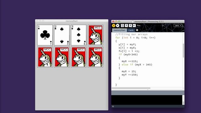 Processing game: Memory cards смотреть онлайн