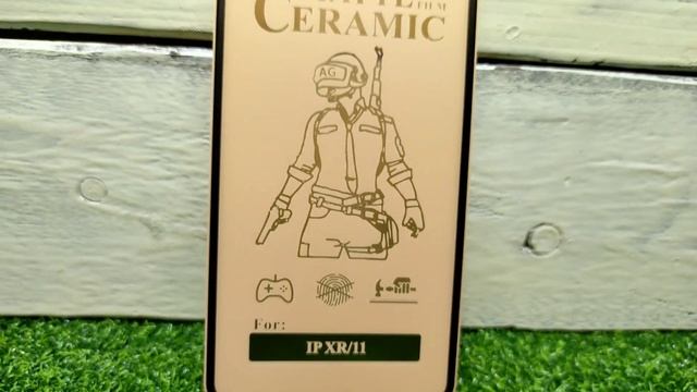Гибкое полимерное защитное матовое стекло CERAMICS Appe iPhone 11/XR смотреть онлайн