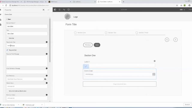 AEM Guide DatePicker Format problem смотреть онлайн
