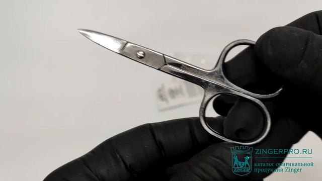 Ножницы маникюрные для ногтей с усиленным режущим краем Zinger B 102 S смотреть онлайн