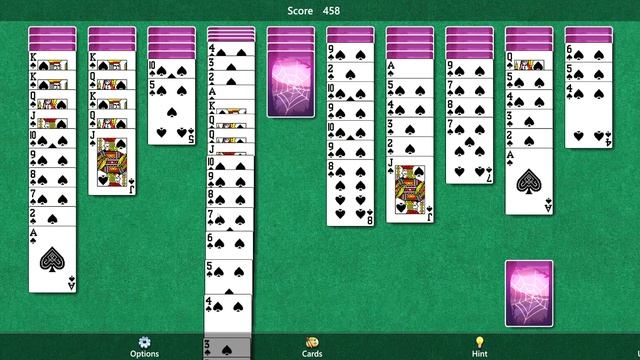 Spider Solitaire Medium смотреть онлайн