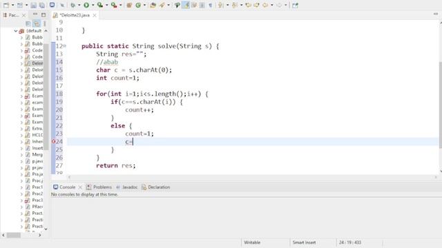 Deloitte Coding Question || 23/01/23 || Latest Coding Question || In JAVA смотреть онлайн