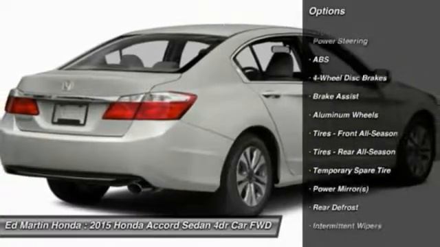2015 HONDA ACCORD SEDAN Indianapolis, IN 2AC3035 смотреть онлайн