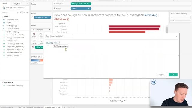 Totally Customizable Top/Bottom Filter in Tableau смотреть онлайн