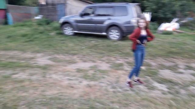 Середина лета в Тульской обл. Шумные гуси и любопытные овцы смотреть онлайн