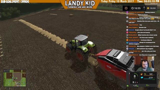 Live stream Archive 10/03/17 | Farming Simulator 17 [PC] | Thornton Farm .| TESTING |. смотреть онлайн