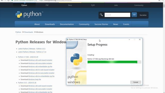 Python Installation - Windows смотреть онлайн