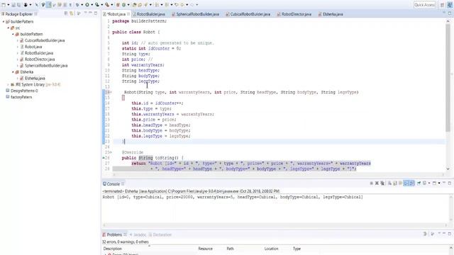 Builder : Package level visibility смотреть онлайн