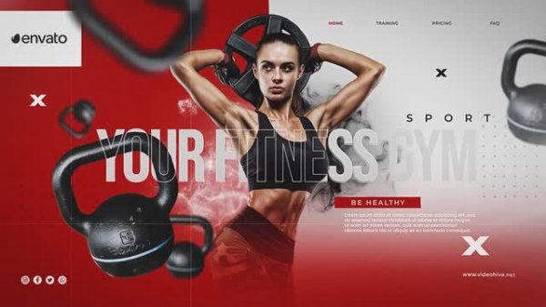 Videohive Fitness Training Gym Promo » Free After Effects Templates - Premiere Pro Templates.mp4