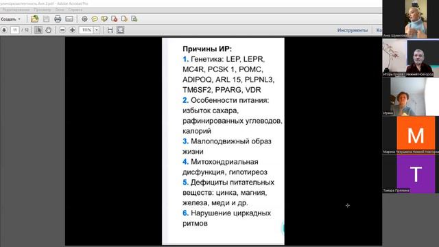 Инсулинорезистентность, что про это известно?//ДЗ 24.12.22 смотреть онлайн