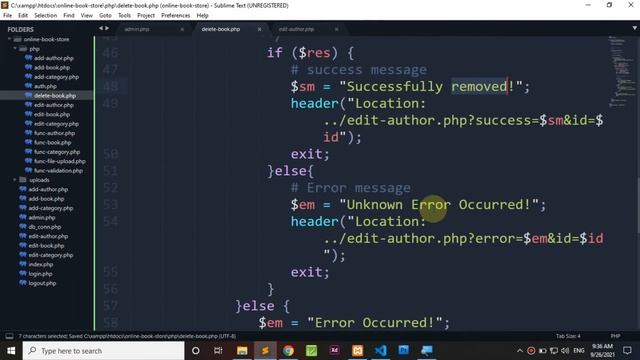 Online Book Store - Full PHP & MYSQL Project - Part 7 смотреть онлайн