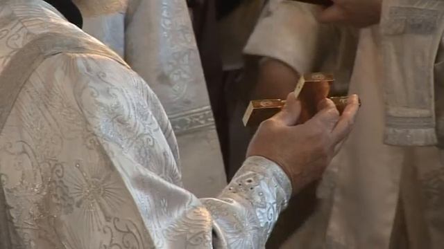 Крещенский сочельник в храме иконы Божией Матери "Целительница" смотреть онлайн