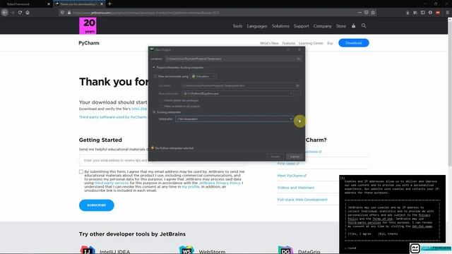 Robot Framework Tutorial Part 4 - Install And Configure Pycharm смотреть онлайн
