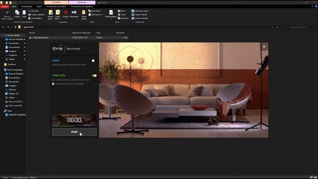 Benchmark in GTX 650 with V-Ray смотреть онлайн
