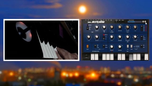 Korg Gadget 2 Plugens - Montpellier - 4VCO Analogue Synthesizer смотреть онлайн